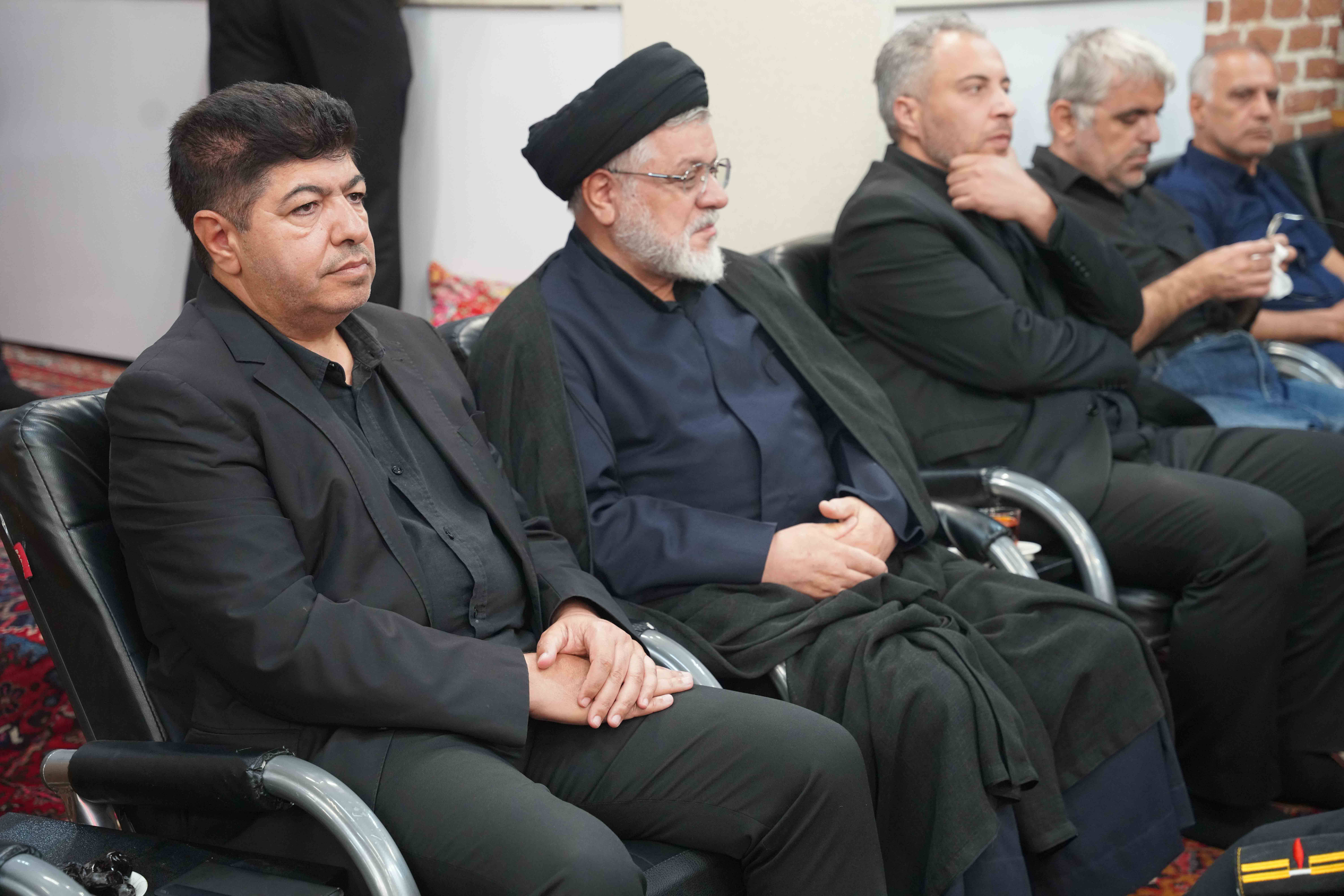برگزاری مراسم عزاداری حسینی در سازمان آتش نشانی تبریز