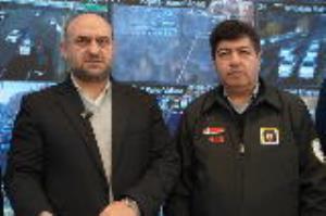 تقدیر جانشین قرارگاه پدافند شیمیایی کشور از مدیر عامل آتش نشانی تبریز