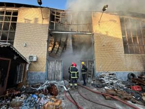 آتش سوزی در کرکج