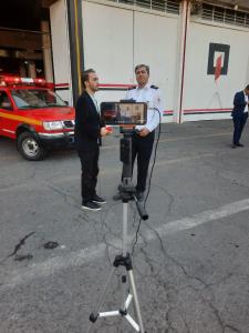 ارتباط زنده با شبکه سهند به مناسبت روز آتش نشانی 